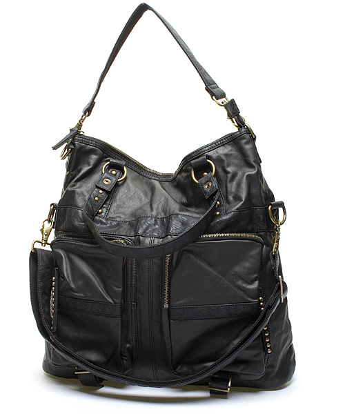 SLY LANG（スライラング）の「ウォッシュ4WAY BAG（ショルダーバッグ・レディース・ブラック/ベージュ・FREE）」の2枚目の写真