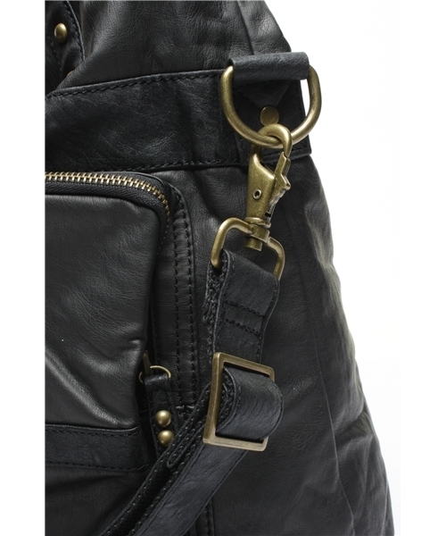 SLY LANG（スライラング）の「ウォッシュ4WAY BAG（ショルダーバッグ・レディース・ブラック/ベージュ・FREE）」の4枚目の写真