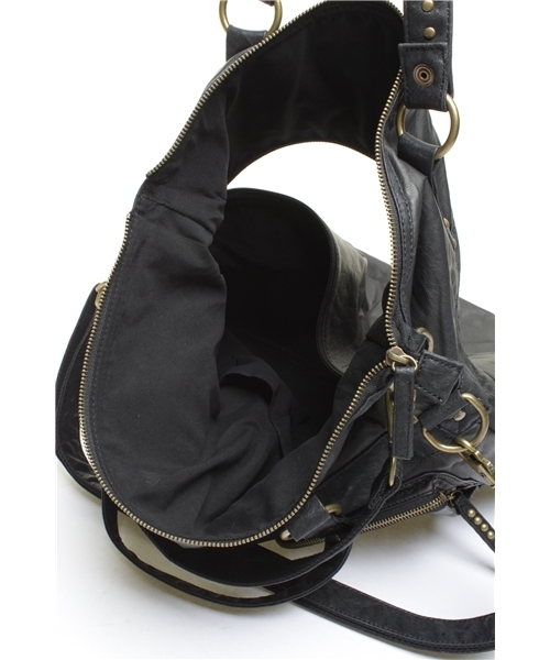 SLY LANG（スライラング）の「ウォッシュ4WAY BAG（ショルダーバッグ・レディース・ブラック/ベージュ・FREE）」の7枚目の写真