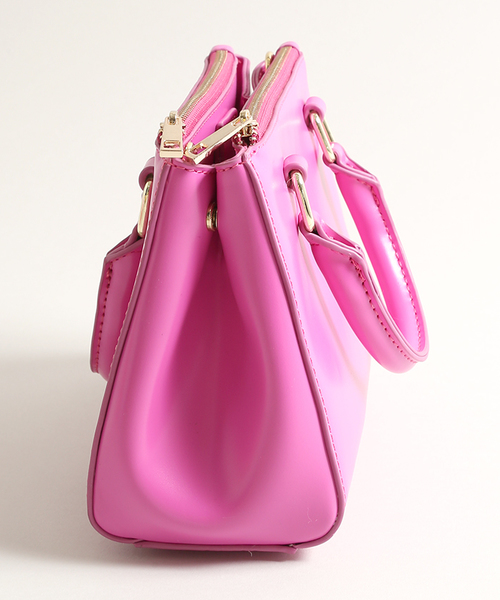 WEGO（ウィゴー）の「WEGO/ミニボストンバッグ（ショルダーバッグ・レディース・シルバー/イエロー/ピンク/レッド・FREE）」の20枚目の写真