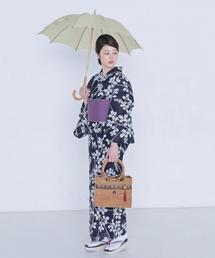 とむ　　　新品タグ付　浴衣　萩柄　綿絽 浴衣（萩柄）| utatane［公式］オンラインショップ