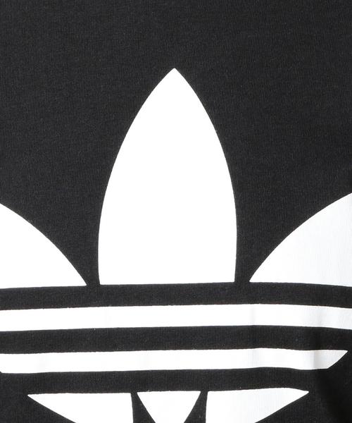 adidas（アディダス）の「＜adidas＞トレフォイルTシャツ（Tシャツ/カットソー・レディース・ホワイト/ブラック/レッド・X-SMALL）」の11枚目の写真