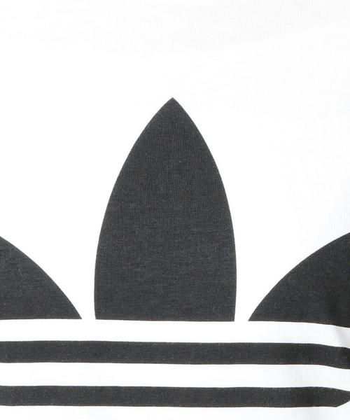 adidas（アディダス）の「＜adidas＞トレフォイルTシャツ（Tシャツ/カットソー・レディース・ホワイト/ブラック/レッド・X-SMALL）」の13枚目の写真