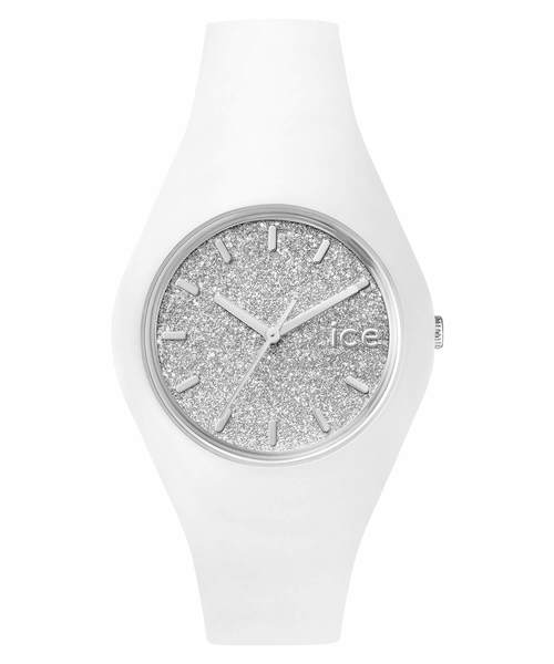 ICE WATCH(アイスウォッチ)の「「Ice-Watch アイスウォッチ」 ICE glitter スモールサイズ ミディアムサイズ 3Hands(アナログ腕時計・レディース・ブラック×ゴールド/ホワイト×シルバー/ブラック/ブラック系その他/ホワイト×ゴールド/ホワイト系その他・S/M)」の3枚目の写真
