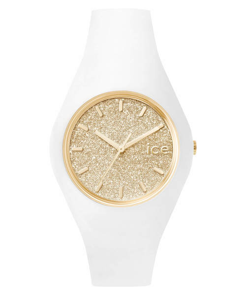 ICE WATCH(アイスウォッチ)の「「Ice-Watch アイスウォッチ」 ICE glitter スモールサイズ ミディアムサイズ 3Hands(アナログ腕時計・レディース・ブラック×ゴールド/ホワイト×シルバー/ブラック/ブラック系その他/ホワイト×ゴールド/ホワイト系その他・S/M)」の4枚目の写真