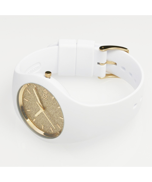 ICE WATCH(アイスウォッチ)の「「Ice-Watch アイスウォッチ」 ICE glitter スモールサイズ ミディアムサイズ 3Hands(アナログ腕時計・レディース・ブラック×ゴールド/ホワイト×シルバー/ブラック/ブラック系その他/ホワイト×ゴールド/ホワイト系その他・S/M)」の7枚目の写真