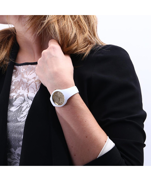 ICE WATCH(アイスウォッチ)の「「Ice-Watch アイスウォッチ」 ICE glitter スモールサイズ ミディアムサイズ 3Hands(アナログ腕時計・レディース・ブラック×ゴールド/ホワイト×シルバー/ブラック/ブラック系その他/ホワイト×ゴールド/ホワイト系その他・S/M)」の15枚目の写真