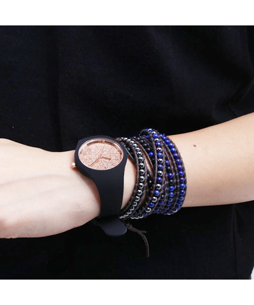 ICE WATCH(アイスウォッチ)の「「Ice-Watch アイスウォッチ」 ICE glitter スモールサイズ ミディアムサイズ 3Hands(アナログ腕時計・レディース・ブラック×ゴールド/ホワイト×シルバー/ブラック/ブラック系その他/ホワイト×ゴールド/ホワイト系その他・S/M)」の11枚目の写真