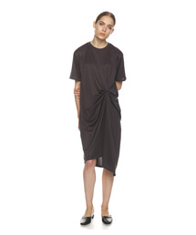 RIM.ARK | ソフトスムースアシンメトリーワンピース(ワンピース)