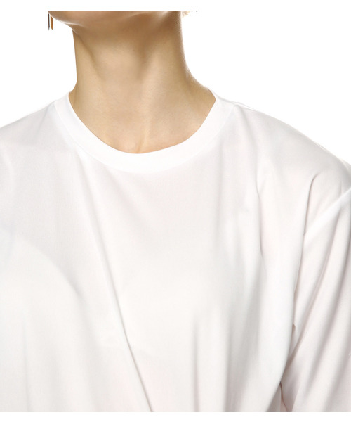 RIM.ARK（リムアーク）の「ソフトスムースアシンメトリーワンピース（ワンピース・レディース・ブラック/グレー/ホワイト/ワインレッド・1/2）」の20枚目の写真