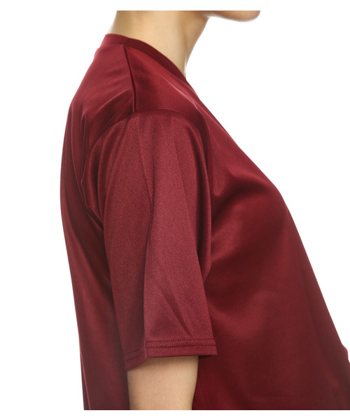 RIM.ARK（リムアーク）の「ソフトスムースアシンメトリーワンピース（ワンピース・レディース・ブラック/グレー/ホワイト/ワインレッド・1/2）」の15枚目の写真