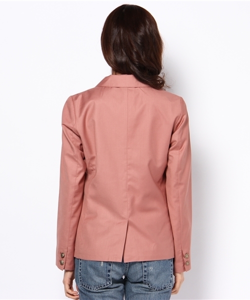 one after another NICE CLAUP（ワンアフターアナザーナイスクラップ）の「テーラードジャケット（テーラードジャケット・レディース・ネイビー/イエロー/ピンク系その他・MEDIUM/LARGE）」の4枚目の写真