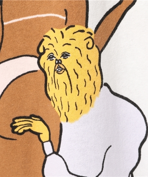 PUNYUS（プニュズ）の「FUGUバニービッグTシャツ（Tシャツ/カットソー・レディース・グリーン/ブラック/サックスブルー/ホワイト・FREE）」の10枚目の写真