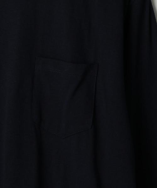 coen(コーエン)の「ダブルフェイスリラックスタートルネックカットソー(Tシャツ/カットソー・メンズ・ホワイト/ネイビー・SMALL/MEDIUM/LARGE/X-LARGE)」の8枚目の写真