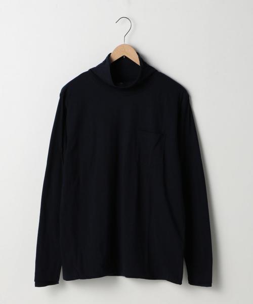 coen(コーエン)の「ダブルフェイスリラックスタートルネックカットソー(Tシャツ/カットソー・メンズ・ホワイト/ネイビー・SMALL/MEDIUM/LARGE/X-LARGE)」の11枚目の写真