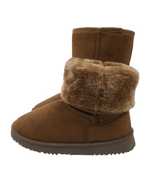 ベーシックミドル丈ムートンブーツ（ブーツ）｜KOBE LETTUCE