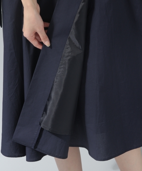 Andemiu（アンデミュウ）の「ムジガラノースリラップワンピース785893（ワンピース・レディース・チェック/イエロー/ネイビー/ピンク・FREE）」の19枚目の写真