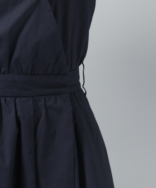 Andemiu（アンデミュウ）の「ムジガラノースリラップワンピース785893（ワンピース・レディース・チェック/イエロー/ネイビー/ピンク・FREE）」の20枚目の写真