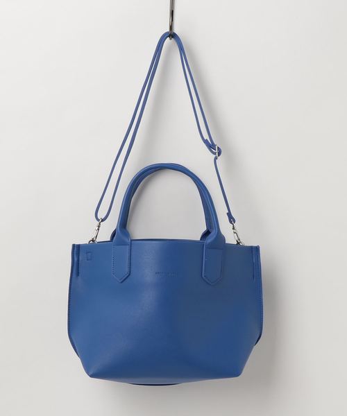 AMERICAN HOLIC（アメリカンホリック）の「8col.仕切りポケット付2WAYトート（ショルダーバッグ・レディース・ホワイト/シルバー/グレー/ブラック/ピンク/イエロー/キャメル/ブルー・FREE）」の18枚目の写真