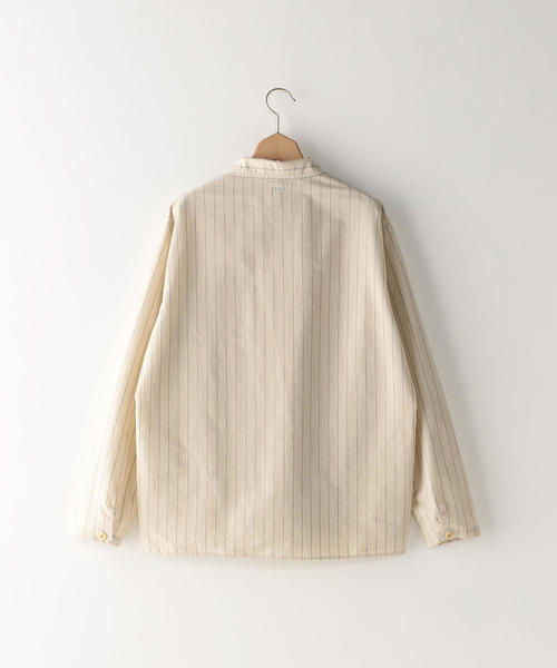 Steven Alan（スティーブンアラン）の「＜Steven Alan＞ C/N STRIPE COVERALL/カバーオール（カバーオール・メンズ・ブラック/ナチュラル・X-LARGE/SMALL/MEDIUM/LARGE）」の3枚目の写真