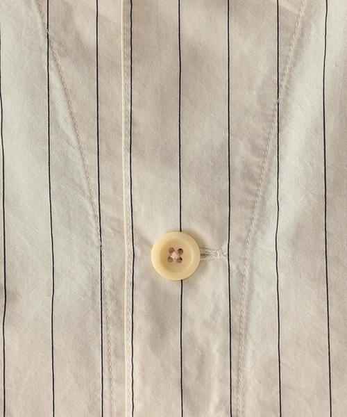 Steven Alan（スティーブンアラン）の「＜Steven Alan＞ C/N STRIPE COVERALL/カバーオール（カバーオール・メンズ・ブラック/ナチュラル・X-LARGE/SMALL/MEDIUM/LARGE）」の12枚目の写真