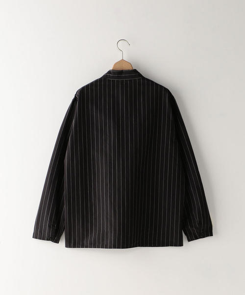 Steven Alan（スティーブンアラン）の「＜Steven Alan＞ C/N STRIPE COVERALL/カバーオール（カバーオール・メンズ・ブラック/ナチュラル・X-LARGE/SMALL/MEDIUM/LARGE）」の10枚目の写真