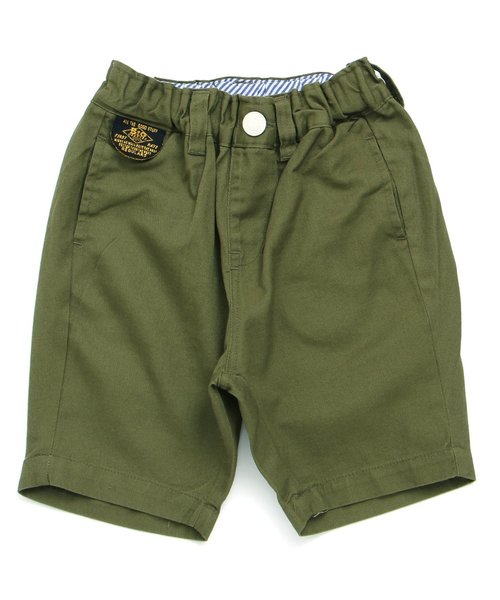 F.O.KIDS(エフオーキッズ)の「きれいめワイド半パンツ(その他パンツ・キッズ・ブラック/カーキ/ベージュ・100/90/95/80/130/140/110/120)」の3枚目の写真