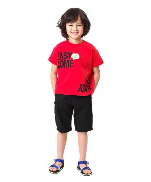 F.O.KIDS(エフオーキッズ)の「きれいめワイド半パンツ(その他パンツ・キッズ・ブラック/カーキ/ベージュ・100/90/95/80/130/140/110/120)」の4枚目の写真