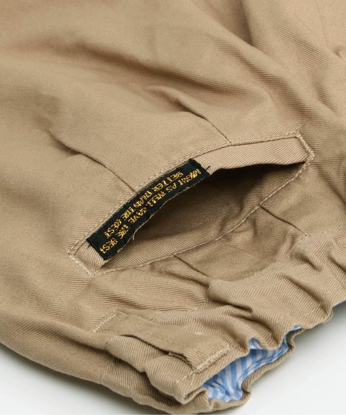 F.O.KIDS(エフオーキッズ)の「きれいめワイド半パンツ(その他パンツ・キッズ・ブラック/カーキ/ベージュ・100/90/95/80/130/140/110/120)」の7枚目の写真