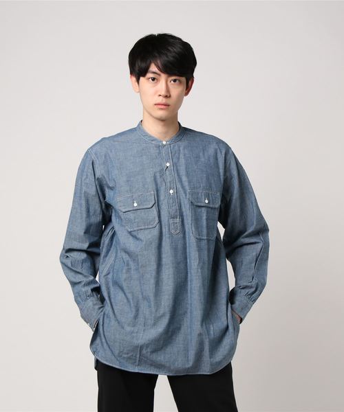WOOLRICH（ウールリッチ）の「【SALE】WOOLRICH バンドカラー シャツ 