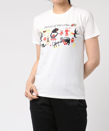 WEB限定 FRUIT OF THE LOOM/フルーツオブザルーム Aimi Odawara Tシャツ