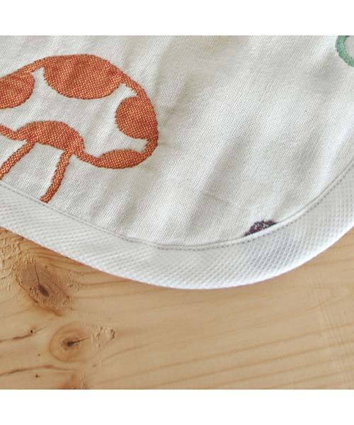 Hoppetta(ホッペッタ)の「【Hoppetta(ホッペッタ)】champignonふくふくガーゼ(6重ガーゼ)ミニケット ミニサイズブランケット 日本製(ベビーカー/ベビーカー用品・キッズ・マルチ・ONE SIZE)」の13枚目の写真