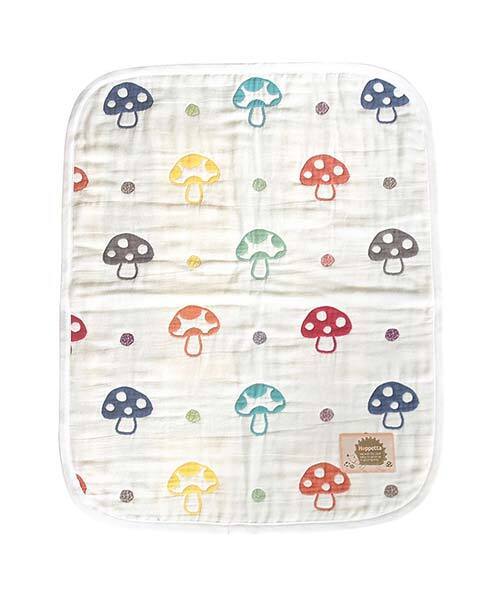 Hoppetta(ホッペッタ)の「【Hoppetta(ホッペッタ)】champignonふくふくガーゼ(6重ガーゼ)ミニケット ミニサイズブランケット 日本製(ベビーカー/ベビーカー用品・キッズ・マルチ・ONE SIZE)」の14枚目の写真