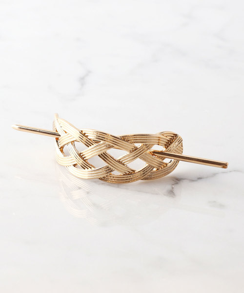 Anemone アネモネ の 水引きモチーフのメタルマジェステ スリム その他ヘアアクセサリー Wear