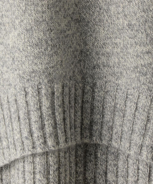 coen（コーエン）の「【新色追加・手洗いできる】ラムウールオフタートルネックニットⅡ（ニット/セーター・レディース・ホワイト/グレー/ライトパープル/イエロー/ライトグレー/ブラウン・FREE）」の21枚目の写真