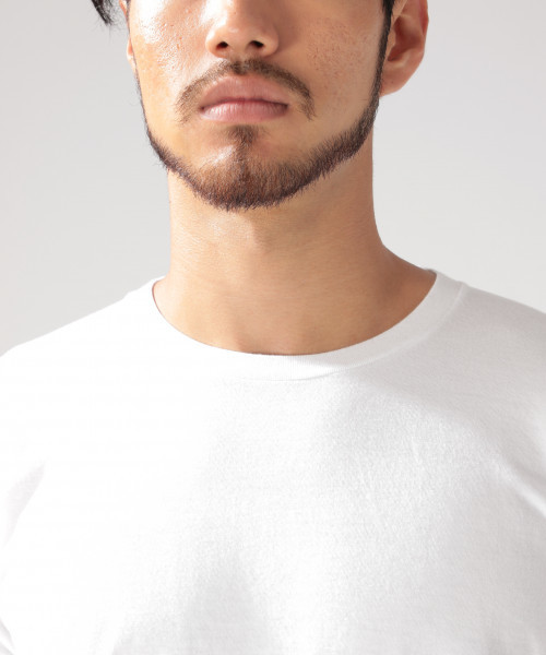 HANES(ヘインズ)の「【Hanes(へインズ)】2PパックTシャツ(Tシャツ/カットソー・メンズ・ホワイト・MEDIUM/LARGE)」の10枚目の写真