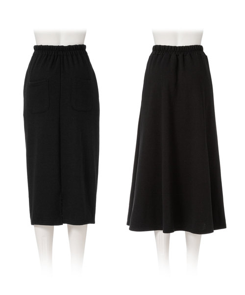 夢展望（ユメテンボウ）の「選べる裏毛ウエストゴムスウェットフレア＆タイトスカート（スカート・レディース・ブラック系その他/グレー系その他/ブラウン系その他/グリーン系その他/ブルー系その他/レッド系その他/ブラック系その他2/グレー系その他2/ブラウン系その他2/グリーン系その他2/ブルー系その他2/レッド系その他2・MEDIUM/LARGE）」の14枚目の写真