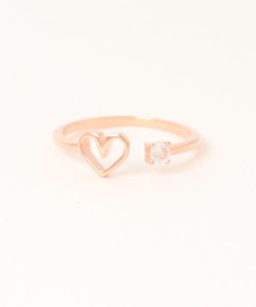 おしゃれスタ（オシャレスタ）の「【OSHARESTA★TOKYO】925シルバーリングコレクション　華奢デザインリング（リング・レディース・ピンク/シルバー/ゴールド/ピンク系その他/シルバー系その他/ゴールド系その他/A/B/C/D/E/F/G/H/I/J/K/L/M/N/O/P/Q/R/S/T/U/V/W/X/Y/Z/シルバー系その他2/シルバー系その他3/シルバー系その他4/シルバー系その他5/ピンク系その他2/ピンク系その他3/ピンク系その他4/ピンク系その他5/ゴールド系その他2/シルバー系その他6/シルバー系その他7/ピンク系その他6・FREE）」の2枚目の写真