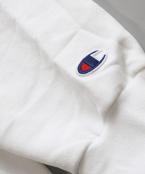 Champion(チャンピオン)の「Champion/チャンピオン オーバーサイズプルオーバークルーネックスウェット(スウェット・メンズ・ホワイト/ブラック/グレー/レッド/ブルー/グリーン/ワイン/ネイビー/パープル/チャコールグレー・M/L/XL)」の21枚目の写真