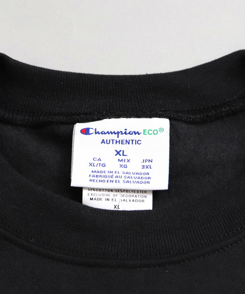 Champion(チャンピオン)の「Champion/チャンピオン オーバーサイズプルオーバークルーネックスウェット(スウェット・メンズ・ホワイト/ブラック/グレー/レッド/ブルー/グリーン/ワイン/ネイビー/パープル/チャコールグレー・M/L/XL)」の13枚目の写真