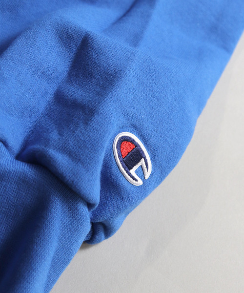 Champion(チャンピオン)の「Champion/チャンピオン オーバーサイズプルオーバークルーネックスウェット(スウェット・メンズ・ホワイト/ブラック/グレー/レッド/ブルー/グリーン/ワイン/ネイビー/パープル/チャコールグレー・M/L/XL)」の22枚目の写真