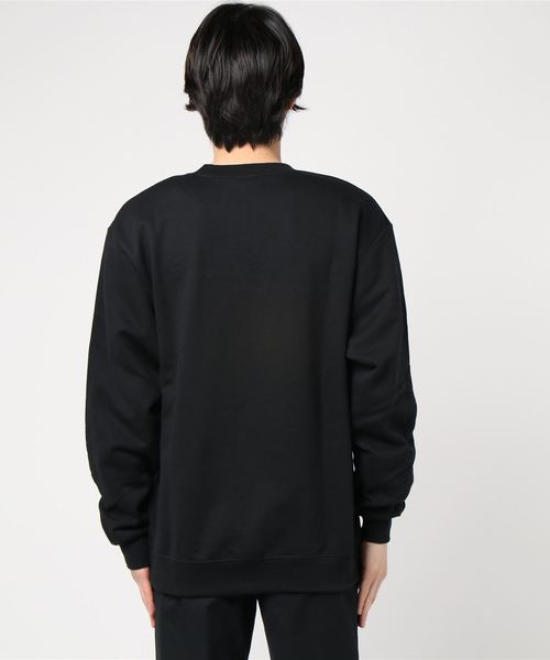 Champion(チャンピオン)の「Champion/チャンピオン オーバーサイズプルオーバークルーネックスウェット(スウェット・メンズ・ホワイト/ブラック/グレー/レッド/ブルー/グリーン/ワイン/ネイビー/パープル/チャコールグレー・M/L/XL)」の12枚目の写真