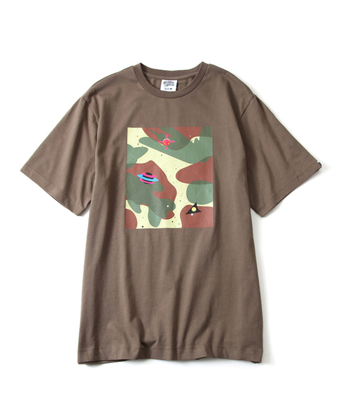 BILLIONAIRE BOYS CLUB(ビリオネア・ボーイズ・クラブ)の「BILLIONAIRE BOYS CLUB SPACE CAMO TILE T-SHIRT 17HOLIDAY(Tシャツ/カットソー・メンズ・ホワイト/ブラック/ブラウン系その他・LARGE/SMALL/MEDIUM)」の2枚目の写真