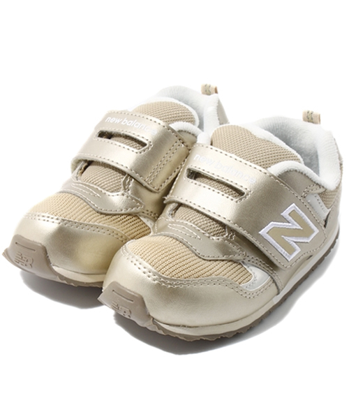green label relaxing（グリーンレーベルリラクシング）の「［ニューバランス］ FS312/15cm～16.5cm ◆（スニーカー・キッズ・ゴールド/シルバー・15cm/15.5cm/16cm/16.5cm）」の2枚目の写真