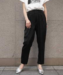 &g'aime | 【&g'aime】サイドベルトテーパードパンツ(その他パンツ)