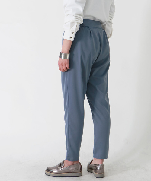 &g'aime（アンジェム）の「【&g'aime】サイドベルトテーパードパンツ（その他パンツ・レディース・ブラック/アイボリー/ダークブルー・FREE）」の12枚目の写真