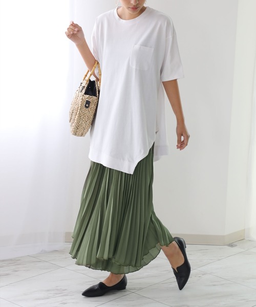 classicalelf（クラシカルエルフ）の「プリーツワイドガウチョパンツ（その他パンツ・レディース・ホワイト/ブラック/カーキ/モカ/その他1・MEDIUM/LARGE/X-LARGE）」の14枚目の写真