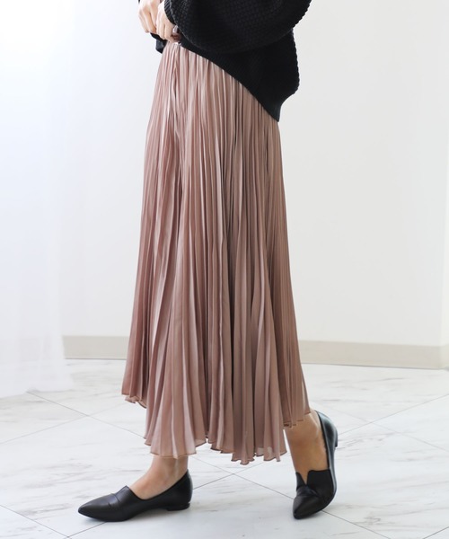 classicalelf（クラシカルエルフ）の「プリーツワイドガウチョパンツ（その他パンツ・レディース・ホワイト/ブラック/カーキ/モカ/その他1・MEDIUM/LARGE/X-LARGE）」の17枚目の写真
