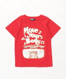 G.O.A.T | ラフィー天竺 MUSICイラスト Tシャツ(110～130cm)(Tシャツ/カットソー)