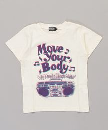 G.O.A.T（ゴート）の「ラフィー天竺 MUSICイラスト Tシャツ(110～130cm)（Tシャツ/カットソー）」